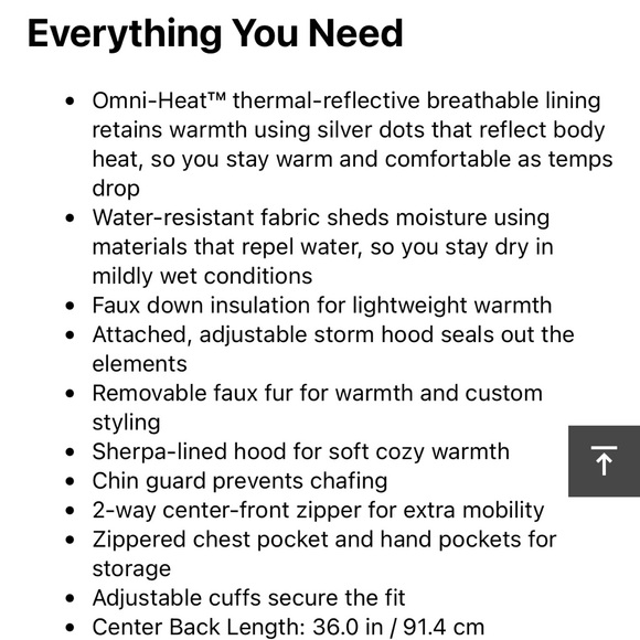 Columbia Suttle Mountain Long Insulated Jacket - Picture 6 of 7